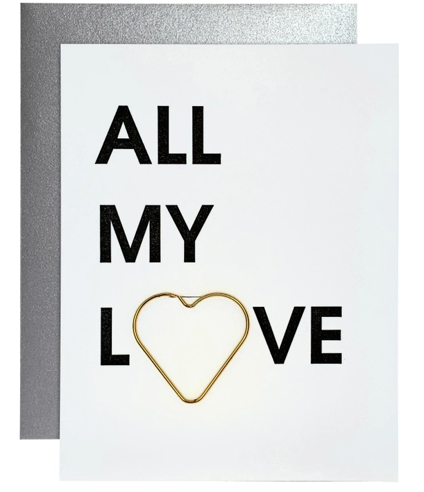 'All My Love' Card